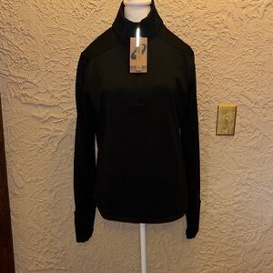 Asics Women's Black High-Collar Jacket